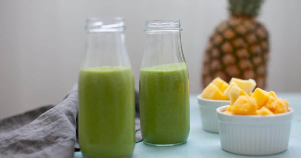 Sweet & Secretly Green: Tropical Smoothie for Picky Eaters